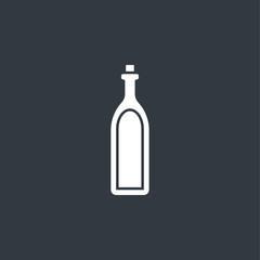 Alcohol sign icon. Drink symbol. Bottle 