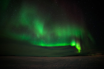 Aurora Borealis seen from Abisko, Sweden, 17 March 2017