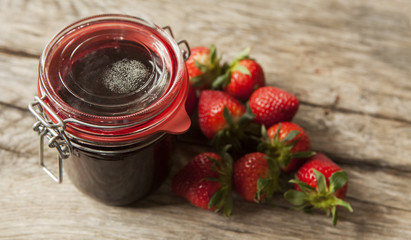confiture de fraises