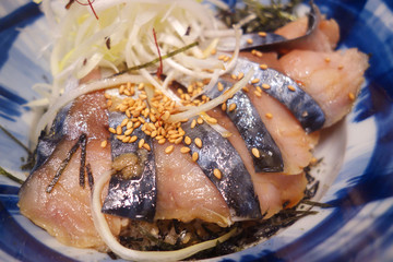 鯖漬け丼定食 