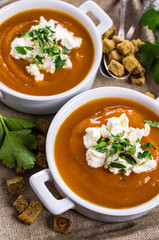 Dense vegetable soup