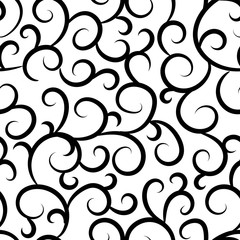 Pattern or Background With Curls