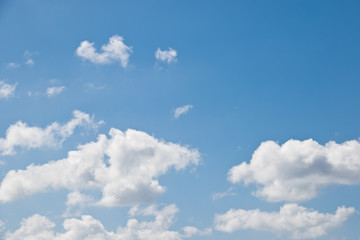 Blue sky and cloud