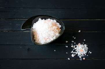 Natural Himalayan rock salt. Pure and unprocessed