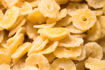 Getrocknete Ananas