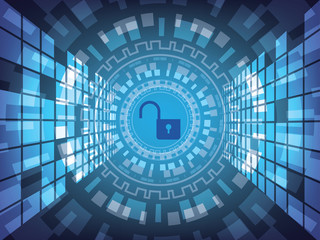 cyber security background