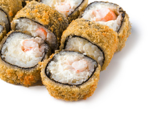 close up view of roll