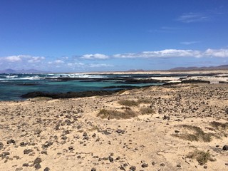 North of Fuerteventura, View at El Roque