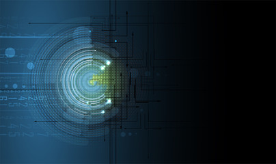 Fototapeta premium abstract internet computer technology business solution