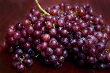 red grapes