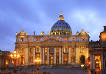 Basilica of St. Peter. Vatican City