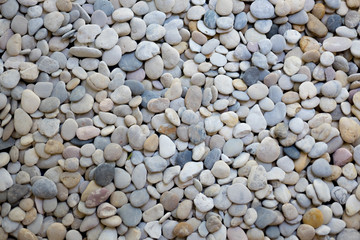 Pebble stones texture