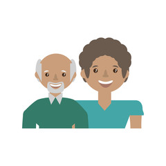 couple together lovely image vector illustration eps 10