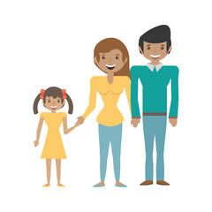 family people relation lovely vector illustration eps 10