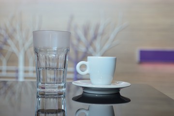 Coffee set up