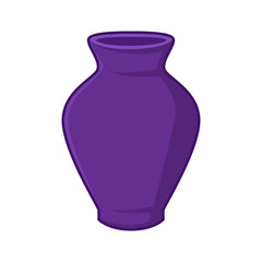 vase isolated illustration on white background