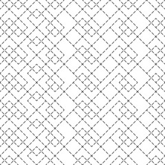Seamless abstract black and white monochrome pattern. Fashion design. Vector background. Perfect for wallpapers, pattern fills, web page backgrounds, surface textures, textile
