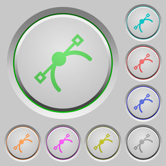 Vector symbol push buttons