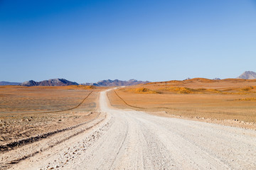 Fototapeta na wymiar Namibian road