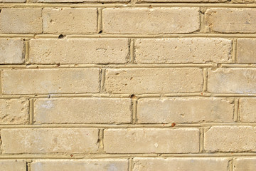 White brick wall background, vintage texture