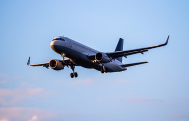 Airplane landing