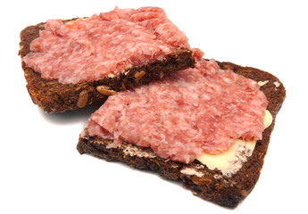 Zwiebelmettbrot