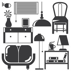 home furniture decoration and interior design