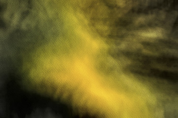 Background image showing yellow swath flowing through dark green with grunge and textured finish