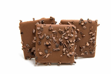 German cookies in chocolate isolated