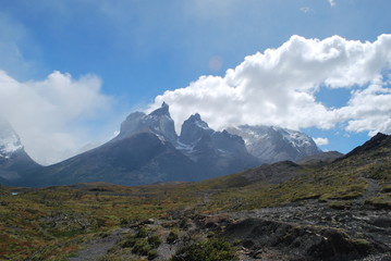 Obraz na płótnie Canvas Torres del paine chile patagonia