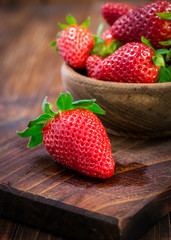 Fresh Organic Strawberries