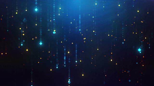 Glamorous shining glowing dots are a good background for nightclubs and bars Loop