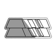 ingots gold bars vector icon illustration graphic design