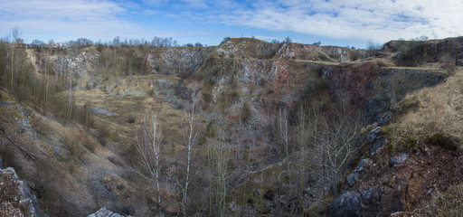 Skały - Rezerwat przyrody Wietrznia w Kielcach, Polska