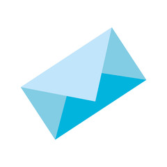 message envelope object vector icon illustration graphic design