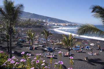 Playa Jardín Puerto de la Cruz Tenerife