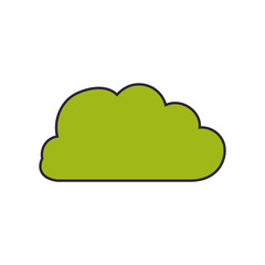 cloud abstract draw vector icon illustration graphic design