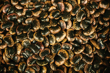 Kidney beans background. Haricot. Vegetarian Organic Food