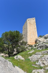 Fototapeta na wymiar Burg Santa Catalina in Jaén