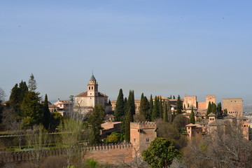 Fototapeta na wymiar Alhambra - Granada Unesco Weltkulturerbe
