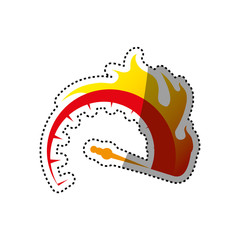 Speedometer power car icon vector illustration graphic design