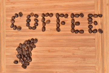 Obraz premium Kawa na stole