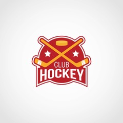 Hockey Logo Design Template