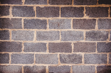 Cinder brick wall background