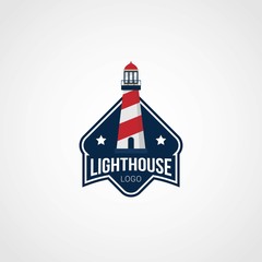 Lighthouse Logo Design Template