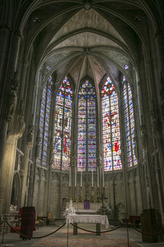 Basilique Saint Nazaire, Limoux, France