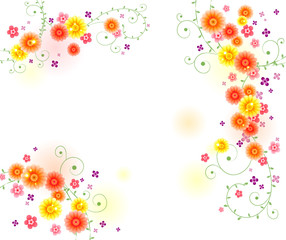 Flower Background_Flower pattern