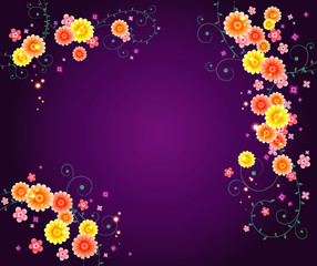 Flower Background_Flower pattern