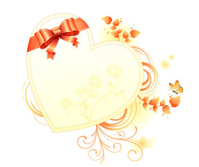 Flower Background_Flowers and Heart Patterns