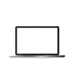 Vector realistic labtop isolated